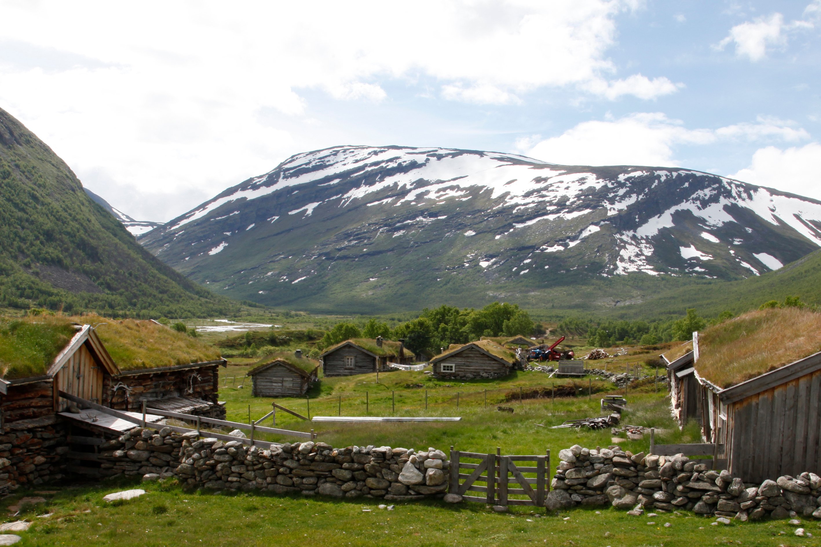 I Grøvudalen blir seterdrifta hver sommer ført videre i ubrutt tradisjon. Foto Oskar Puschmann