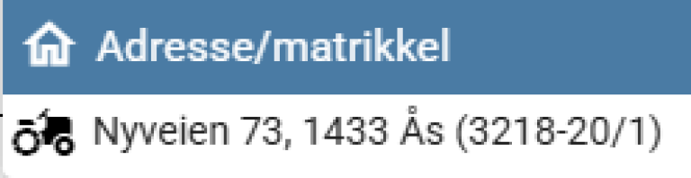 Bilde viser en adresse