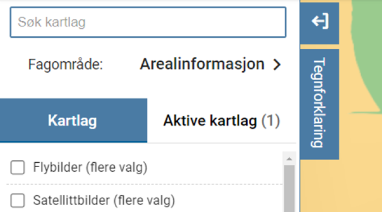 Bilde viser tegnforklaring