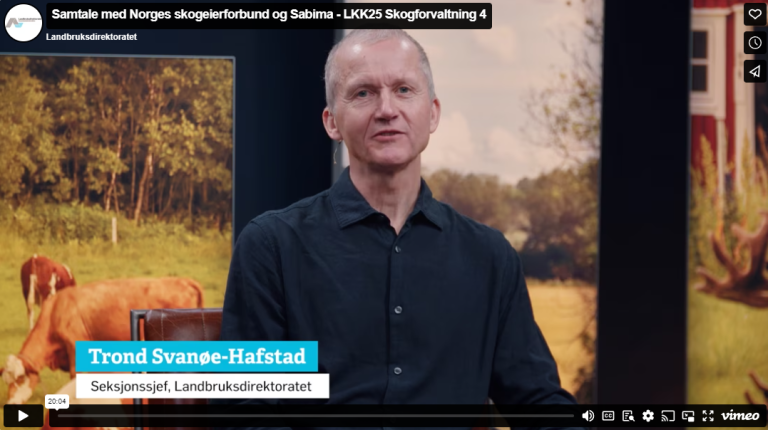 Samtale med Norges Skogeierforbund og Sabima