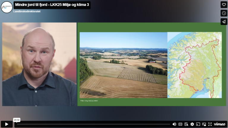 Oslofjorden - mindre jord til fjord