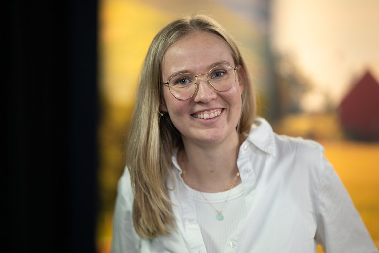 Bilde viser Åslaug Bjerke fra Kunnskapskonferansen 2025